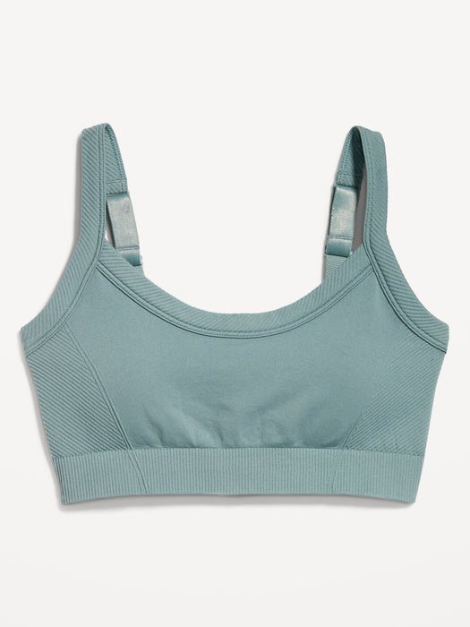Light Support Seamless Rib-Kit Sports Bra