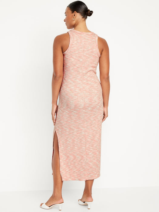 Sleeveless Racerback Maxi Dress