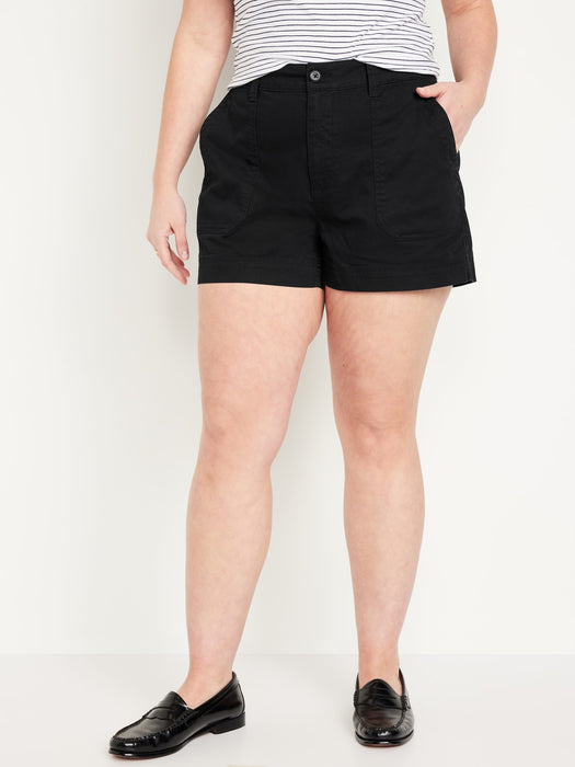 High-Waisted OGC Chino Shorts -- 3.5-inch inseam
