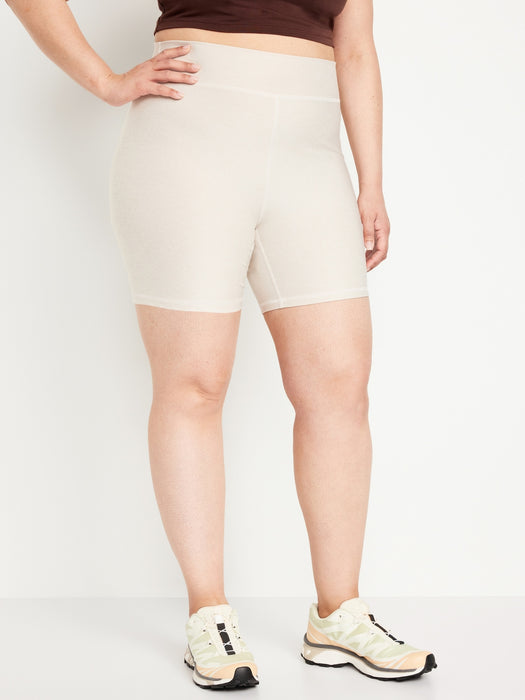 Extra High-Waisted Cloud+ Biker Shorts -- 6-inch inseam