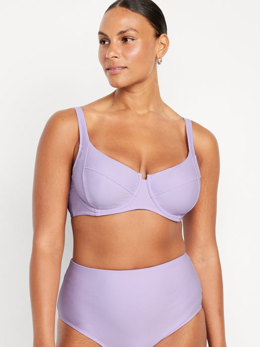 Underwire Bikini Swim Top