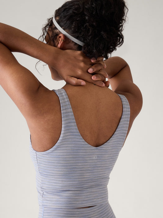 Transcend V-Neck Crop Bra D-DD