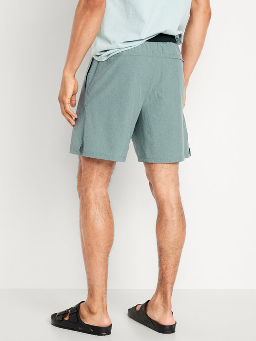 StretchTech Hybrid Swim Trunks -- 7-inch inseam