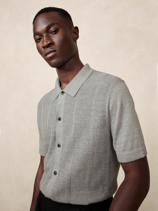 Giorgio Linen-Cotton Resort Shirt