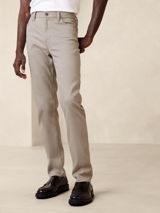 Slim Linen-Cotton Traveler Pant