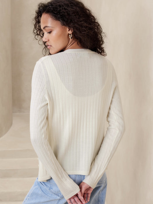 Nezha Merino Cardigan