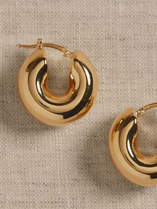 Ravena Plump Hoops by Aureus + Argent