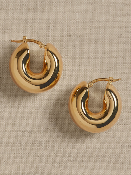 Ravena Plump Hoops by Aureus + Argent