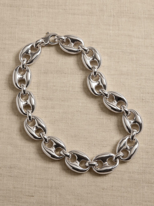 Mariner Jumbo Link Necklace by Aureus + Argent