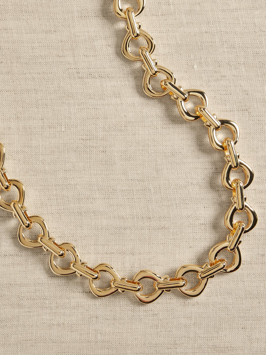 Ravena Teardrop Large Link Chain by Aureus + Argent