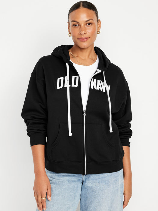 Logo Zip Hoodie