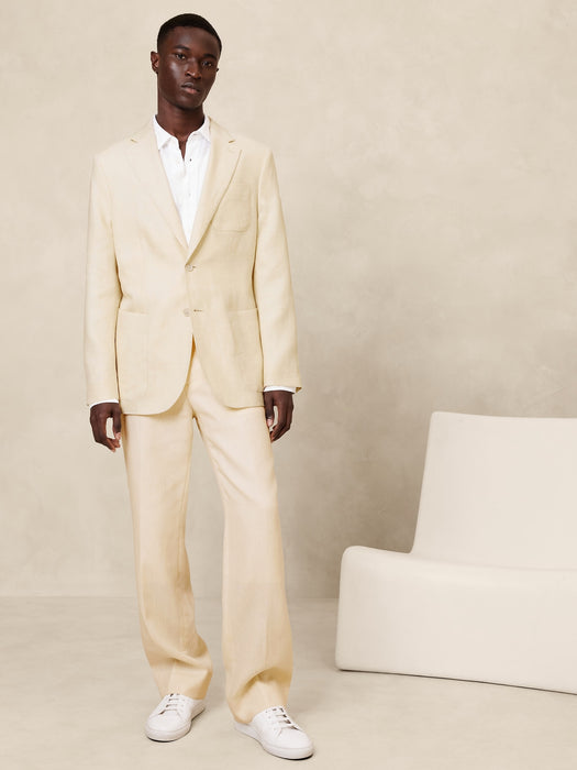 Soquel Linen Suit Jacket