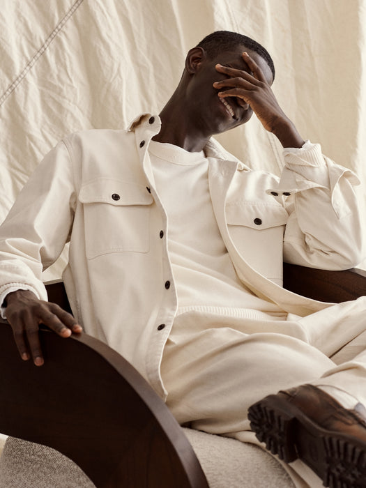 Malo Twill Shirt Jacket