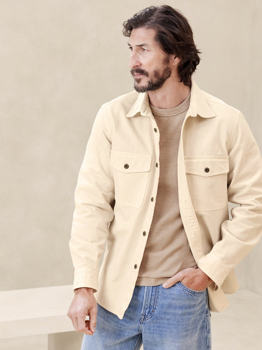 Malo Twill Shirt Jacket