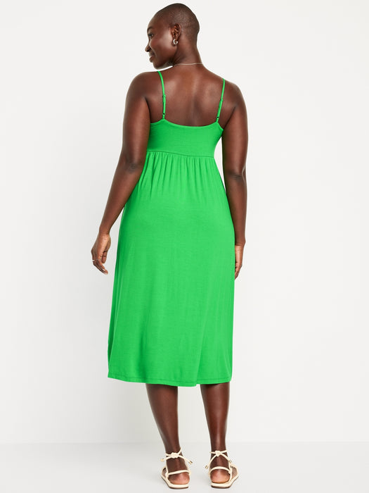 Fit & Flare Cami Midi Dress