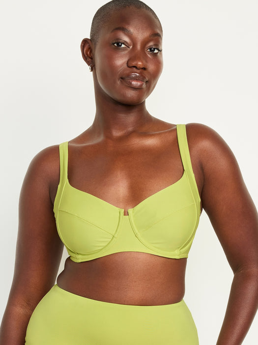 Underwire Bikini Swim Top