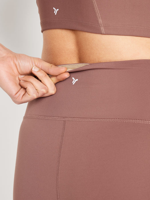 High-Waisted PowerSoft Biker Shorts -- 6-inch inseam