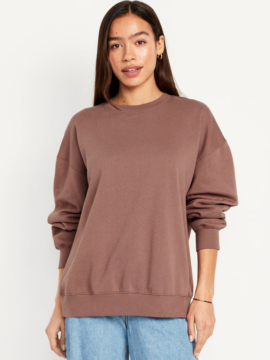 SoComfy Oversized Tunic Sweatshirt