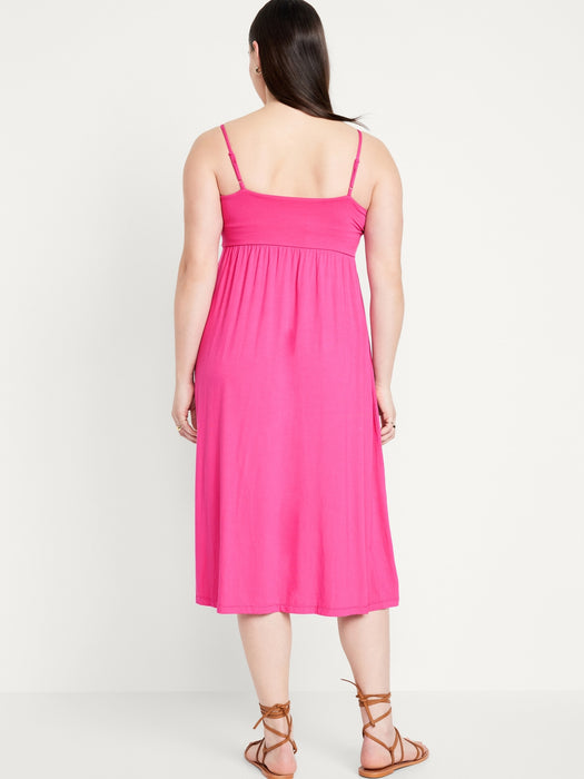 Fit & Flare Cami Midi Dress