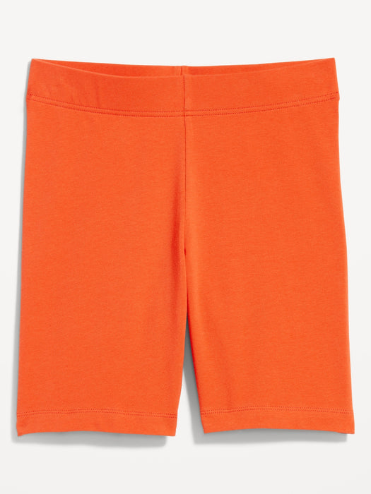 High-Waisted Biker Shorts -- 8-inch inseam