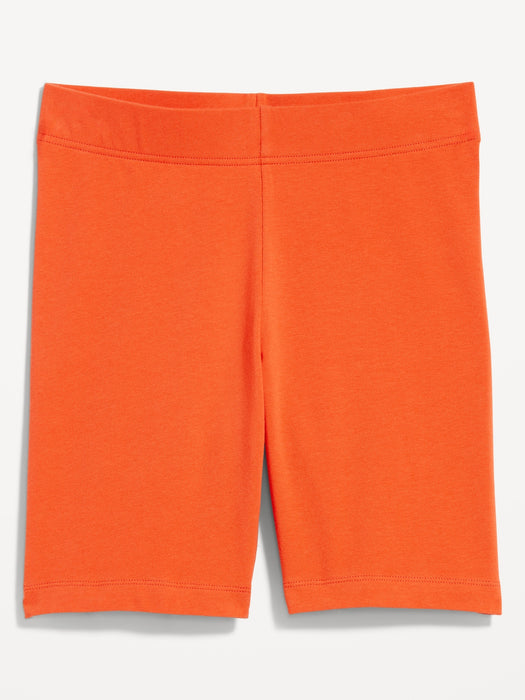 High-Waisted Biker Shorts -- 8-inch inseam