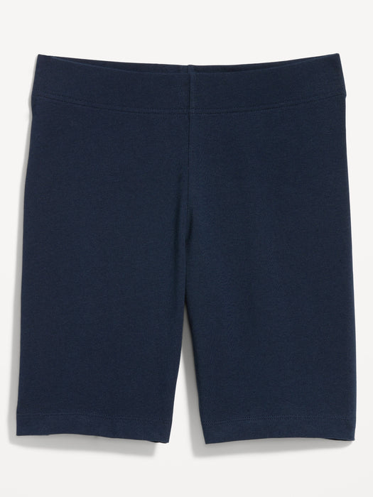 High-Waisted Biker Shorts -- 8-inch inseam