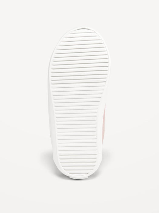 Canvas Double Secure-Strap Sneakers for Toddler Girls