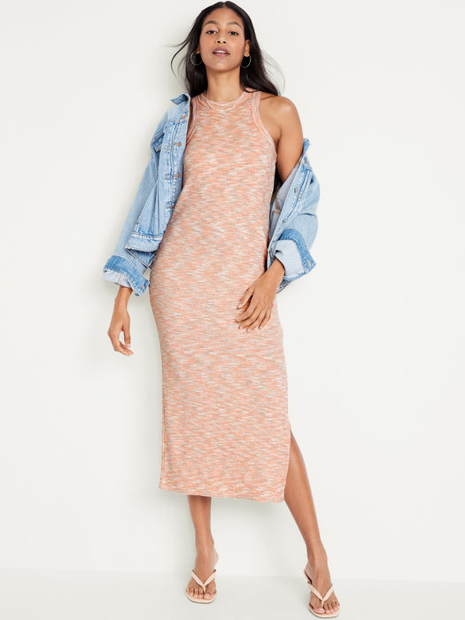 Sleeveless Racerback Maxi Dress