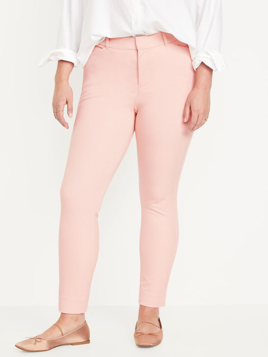 High-Waisted Pixie Skinny Ankle Pants