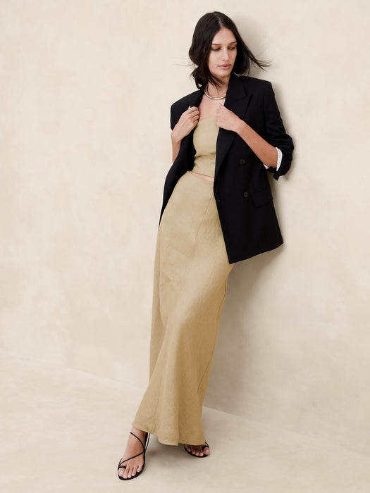 Lisa Linen Maxi Skirt