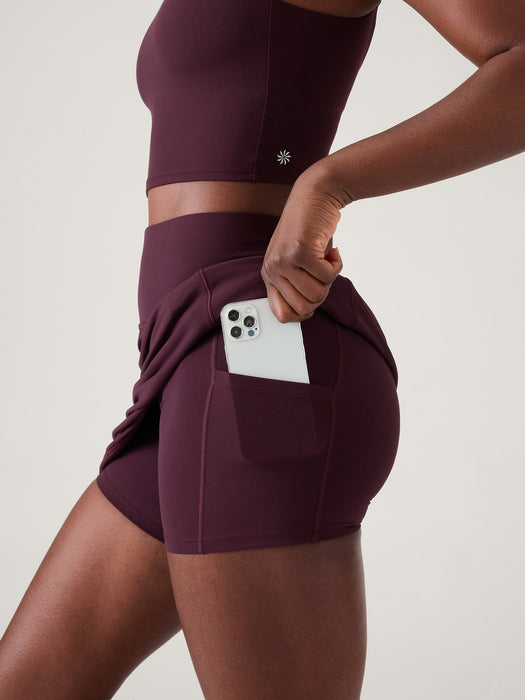 Salutation Stash High Rise 16 1/2 Skort