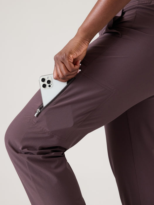 Brooklyn Mid Rise Ankle Utility Pant