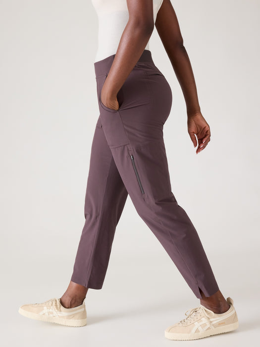 Brooklyn Mid Rise Ankle Utility Pant