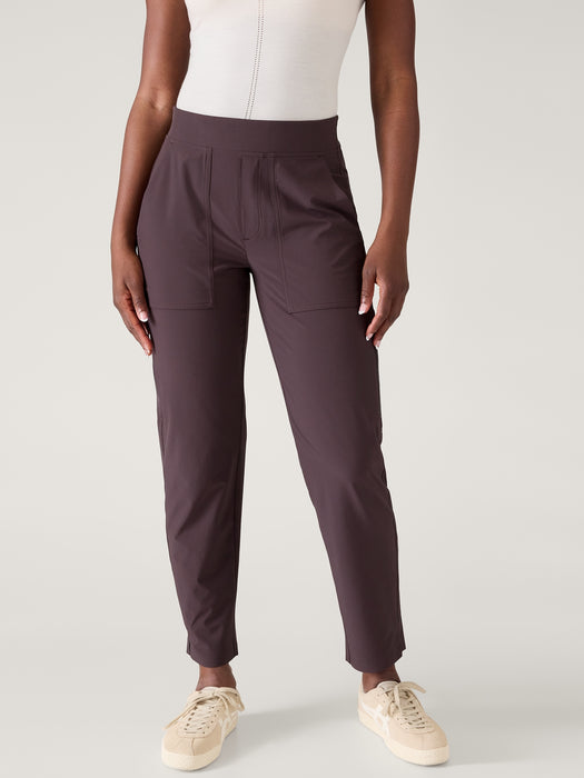 Brooklyn Mid Rise Ankle Utility Pant