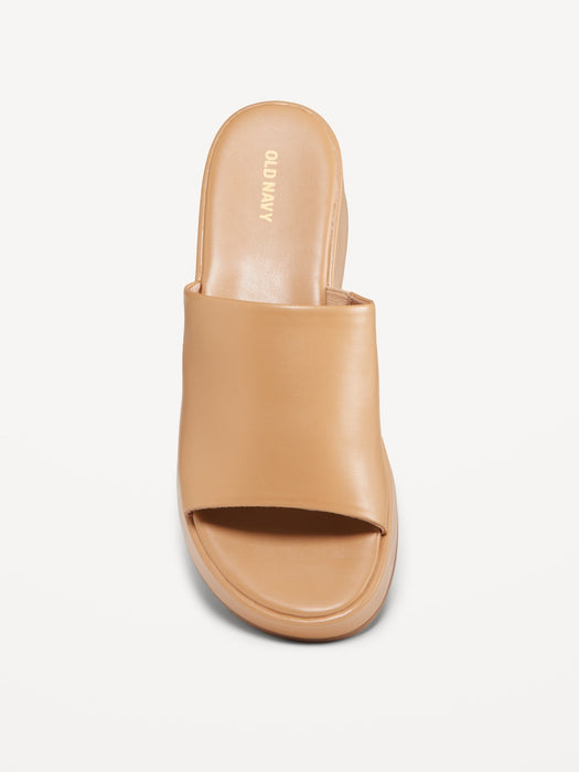 Platform Slide Sandal