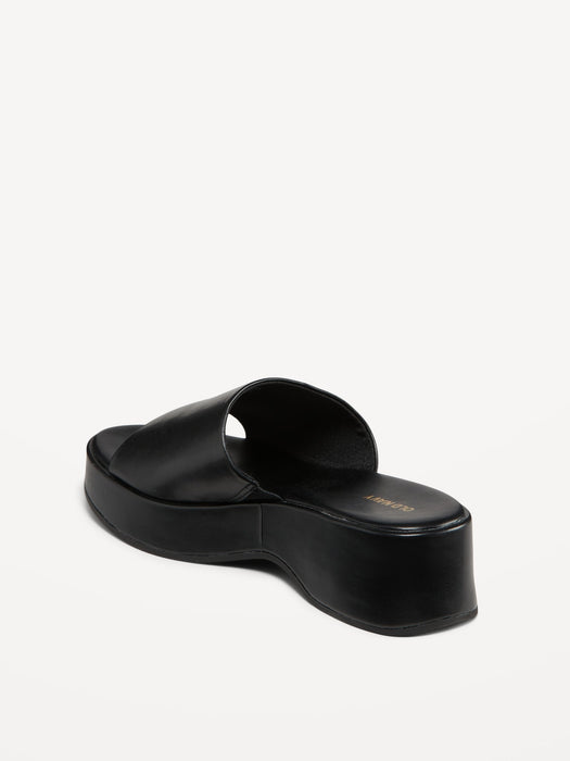 Platform Slide Sandal