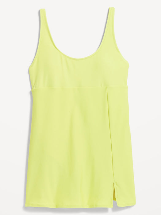 Sleeveless Swim Dress