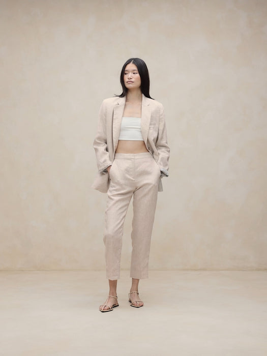 Lina Slim Linen Pant