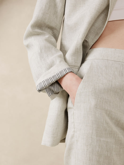 Lina Slim Linen Pant