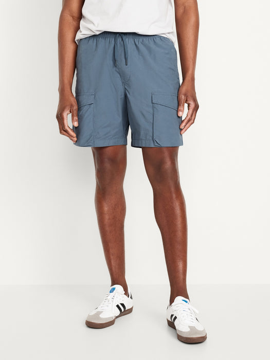 Relaxed Cargo Shorts -- 7-inch inseam