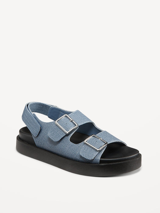 Chunky Buckle Strap Sandal