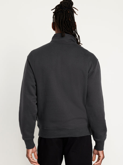 Oversized Fleece Quarter Zip