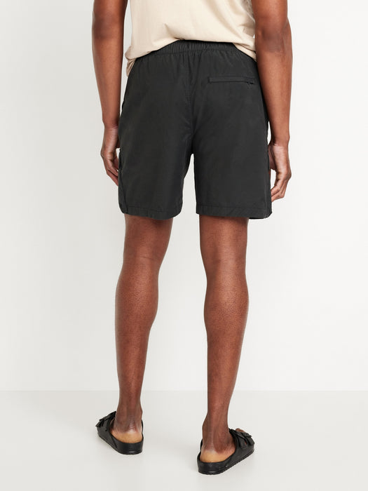 Relaxed Cargo Shorts -- 7-inch inseam