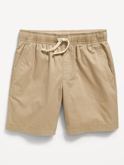 Above Knee Twill Pull-On Shorts for Boys
