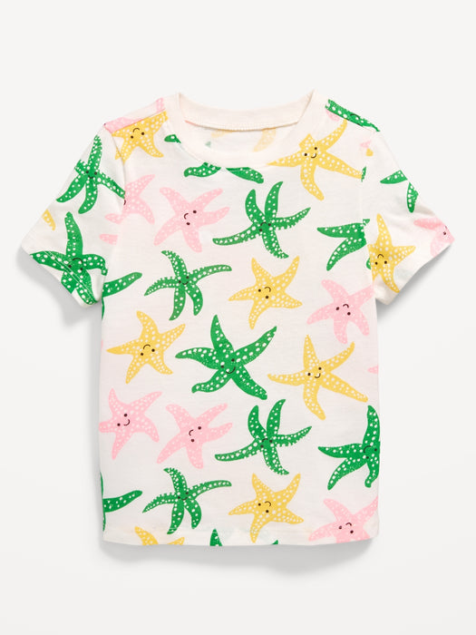 Short-Sleeve Printed T-Shirt for Toddler Girls