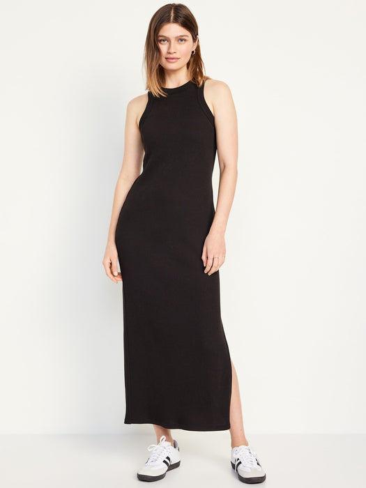Sleeveless Racerback Maxi Dress
