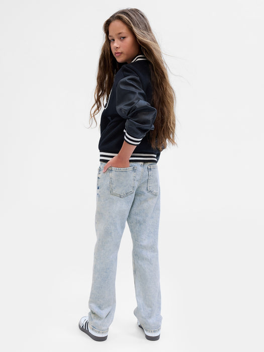 Kids Mid Rise '90s Straight Jean