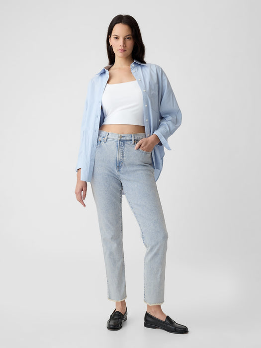 High Rise Vintage Slim Jeans