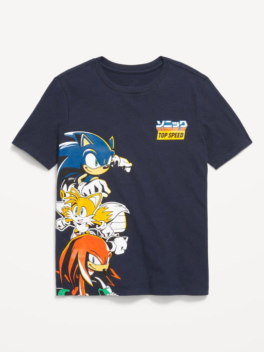 Sonic The Hedgehog™ Gender-Neutral Graphic T-Shirt for Kids