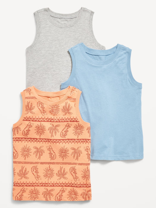 Tank Top 3-Pack for Toddler Boys